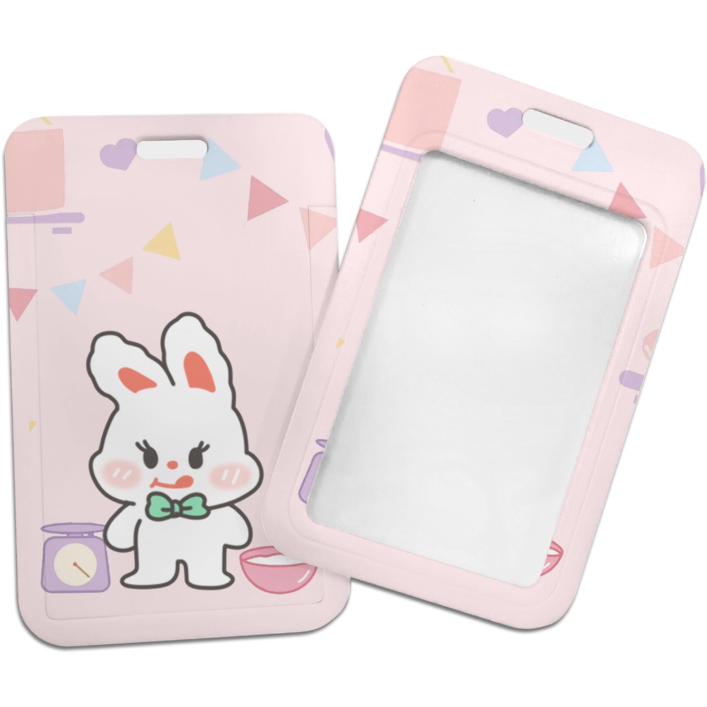 Cartoon Lucky Rabbit Daily Student Card Holder