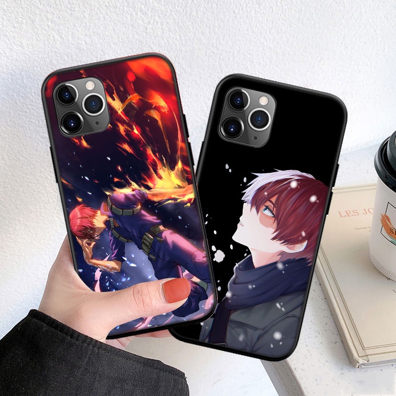 Ốp Điện Thoại Hình Shoto Todoroki Cho iPhone 5 5s 6 6s 7 8 11 Pro Max Plus XR SE CE74