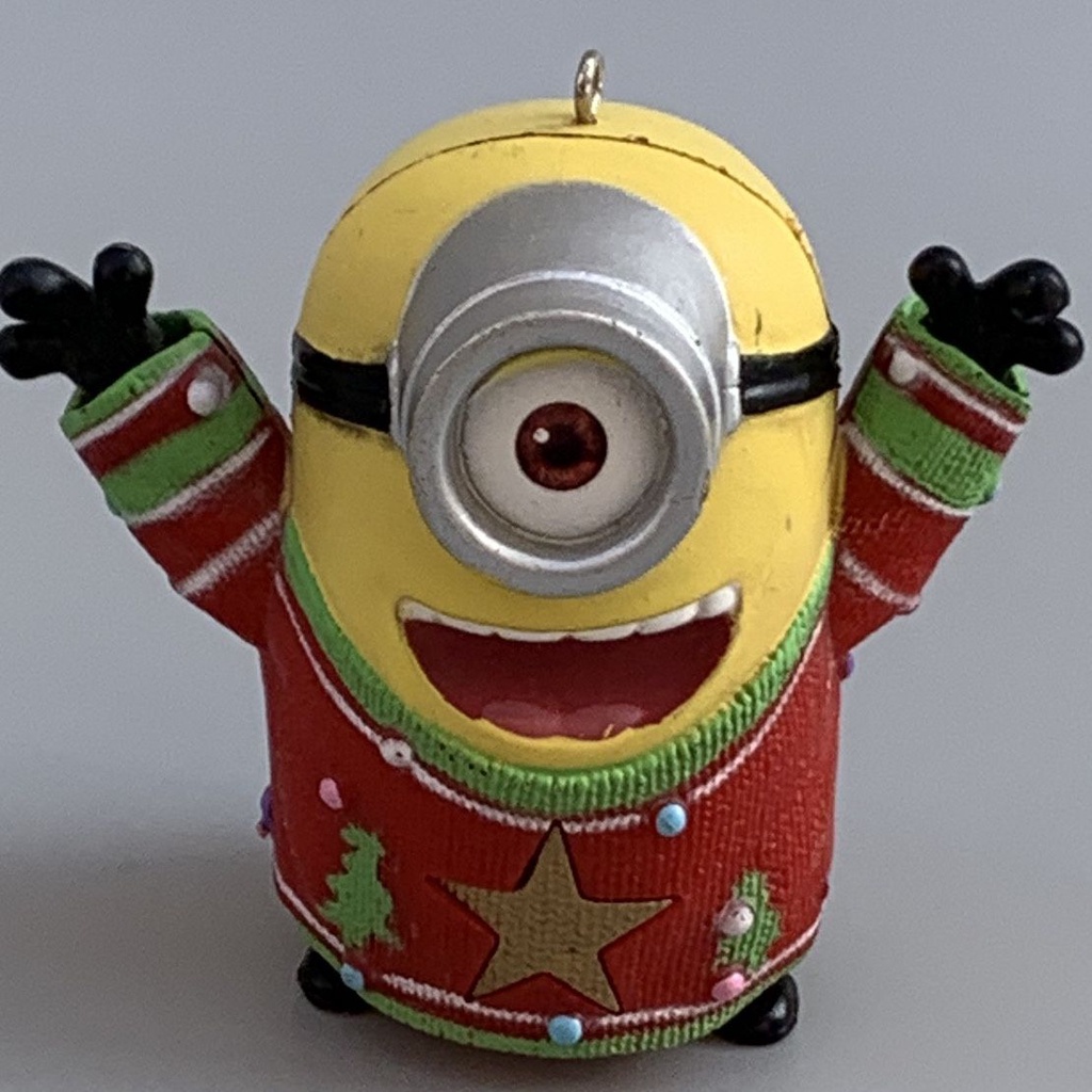 Mô Hình Nhân Vật Minions Hoạt Hình Màu Vàng Dùng Để Trang Trí
