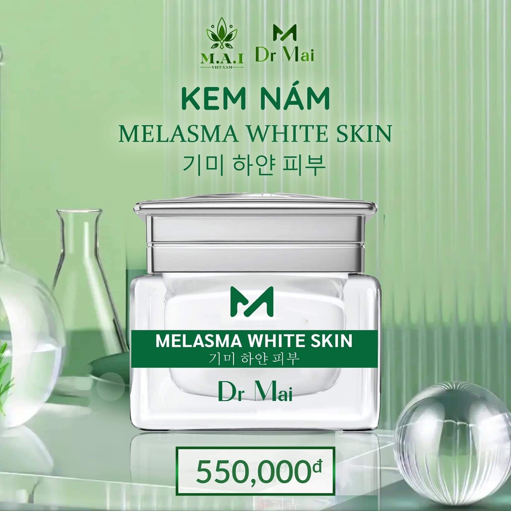 Kem Nám Dr Mai Melasma White Skin, đẩy lùi nám hiệu quả