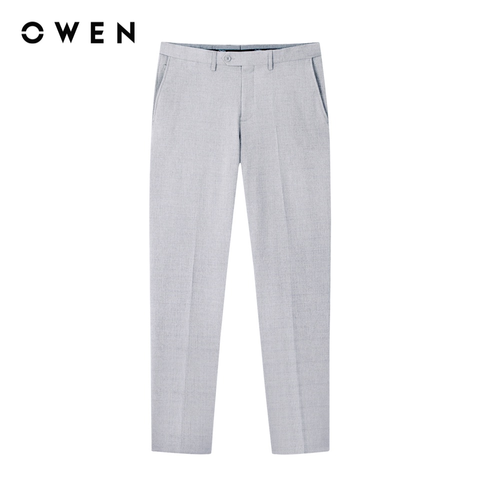 OWEN - Quần tây Trendy Ghi - QD220666