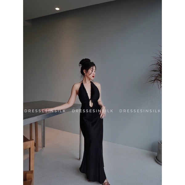 Đầm Lụa Con Sò