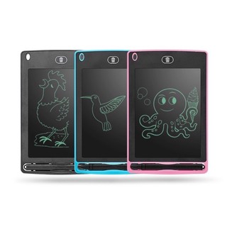 Bảng Viết Bảng Vẽ Điện Tử LCD 8.5in Thông Minh Đơn Sắc Tự Động Xóa Cho Bé
