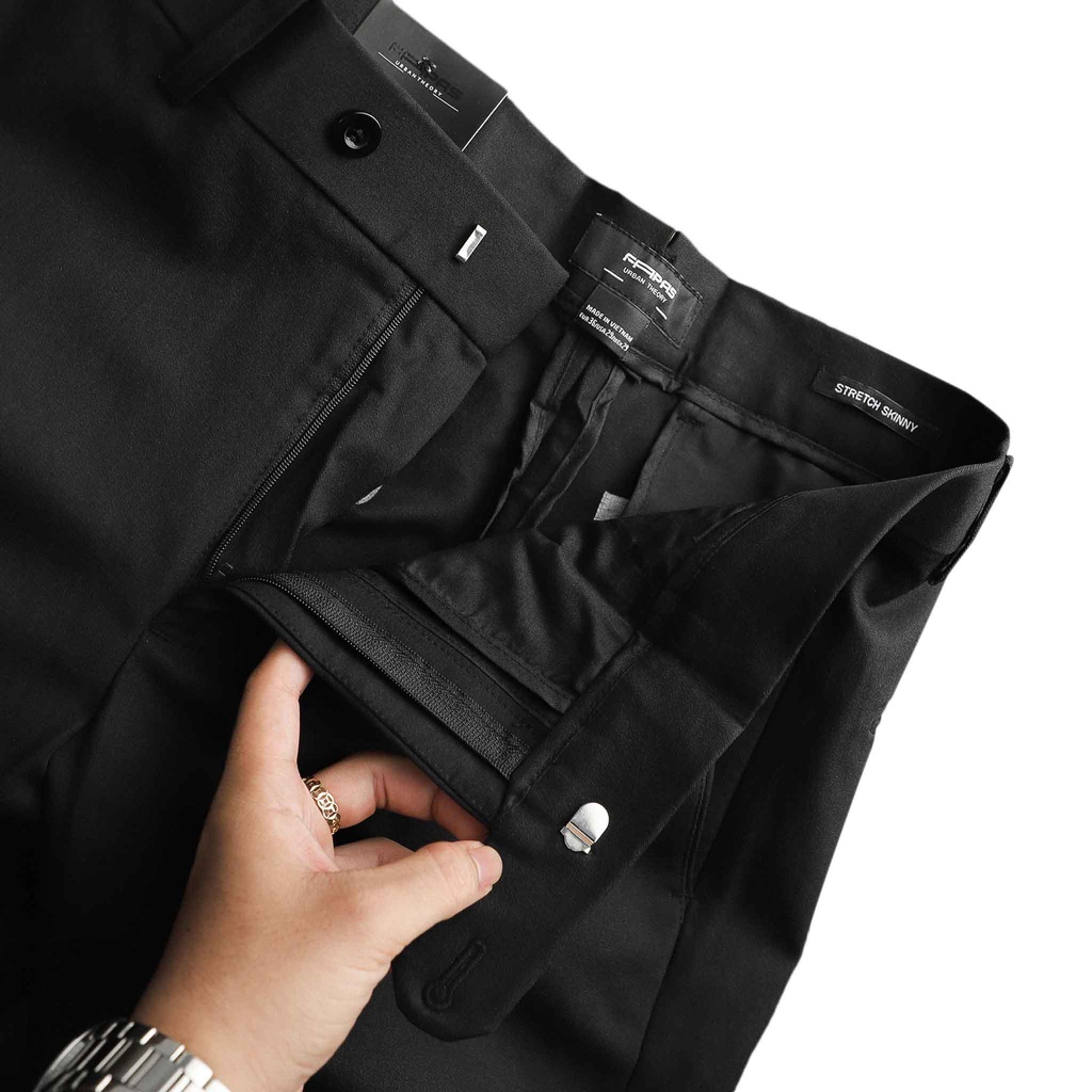 Quần Tây Nam Donwet Trơn Chất Vải Dày Mịn Phong Cách Thanh Lịch Sang Trọng Form Skinny Tôn Dáng - FAPAS