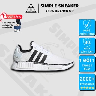 Giày Adidas NMD Auth 💙Hàng Chính Hãng💙Giày Sneaker Thể Thao Adidas NMD R1 Cloud White [FV7306] - Simple Sneaker