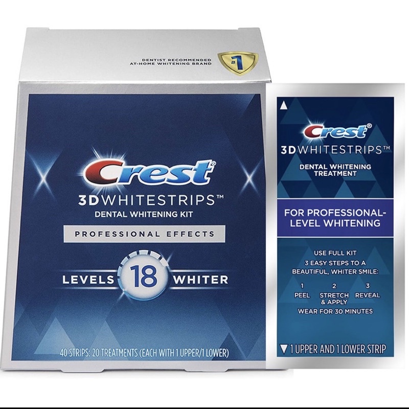 MIẾNG DÁN TRẮNG TRĂNG CREST PROFESSIONAL EFFECTS