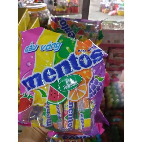 08 thỏi men tos nhiều màu sắc vị trái cây thơm ngon