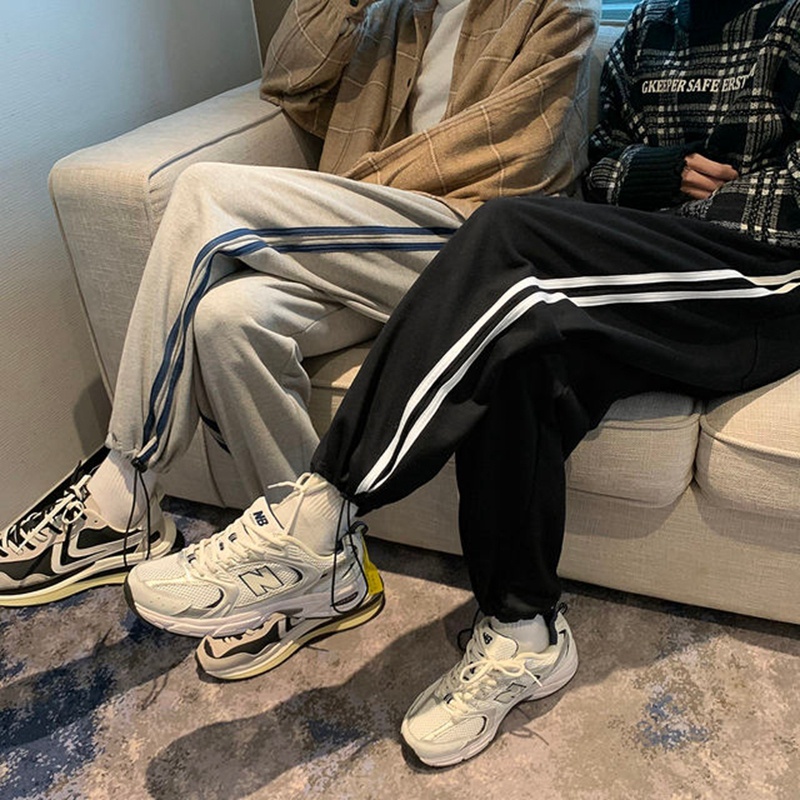 NRVP Quần Thể Thao Dài Dáng Rộng Phong Cách Thời Trang Hàn Quốc