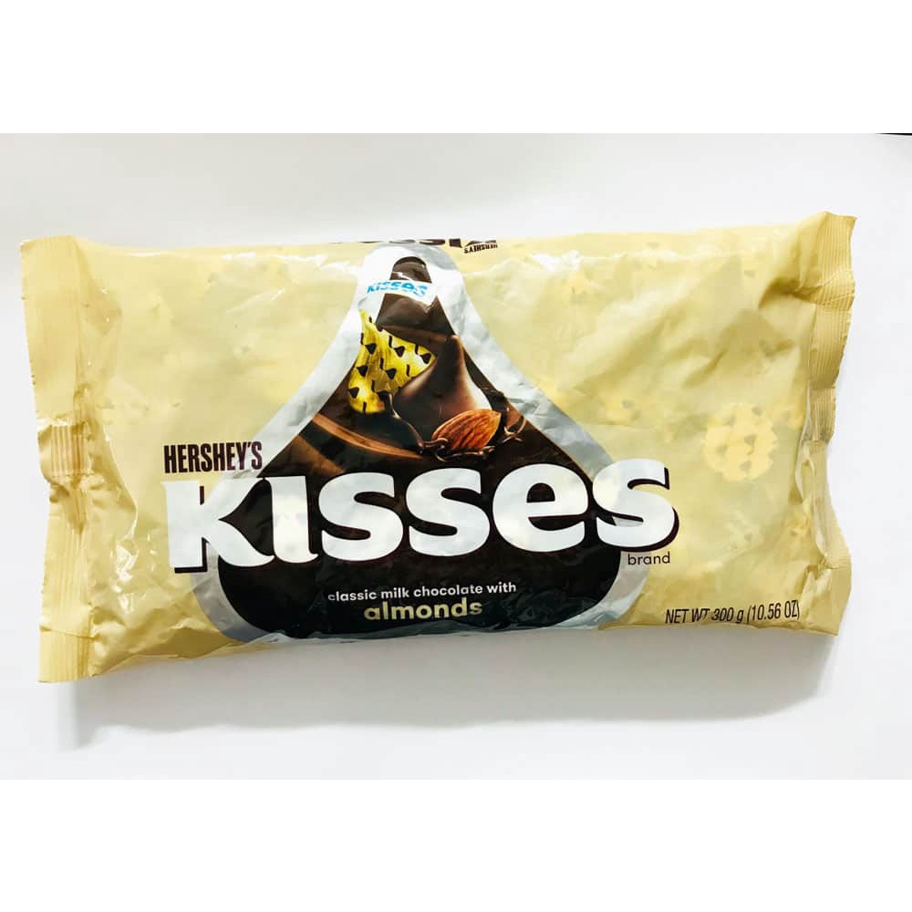 Socola Kisses Hershey’s Kisses Creamy Milk Chocolate 315g-DATE 6-12/2024