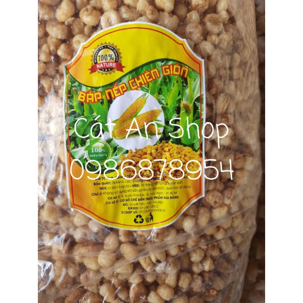 NGÔ SẤY GIÒN XÓC MẮM CAY