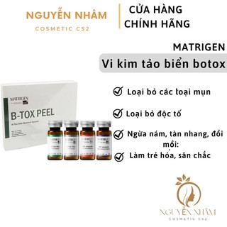 [CHÍNH HÃNG] Thay Da Sinh Học Vi Tảo BTOX PEEL MATRIGEN Hàn Quốc