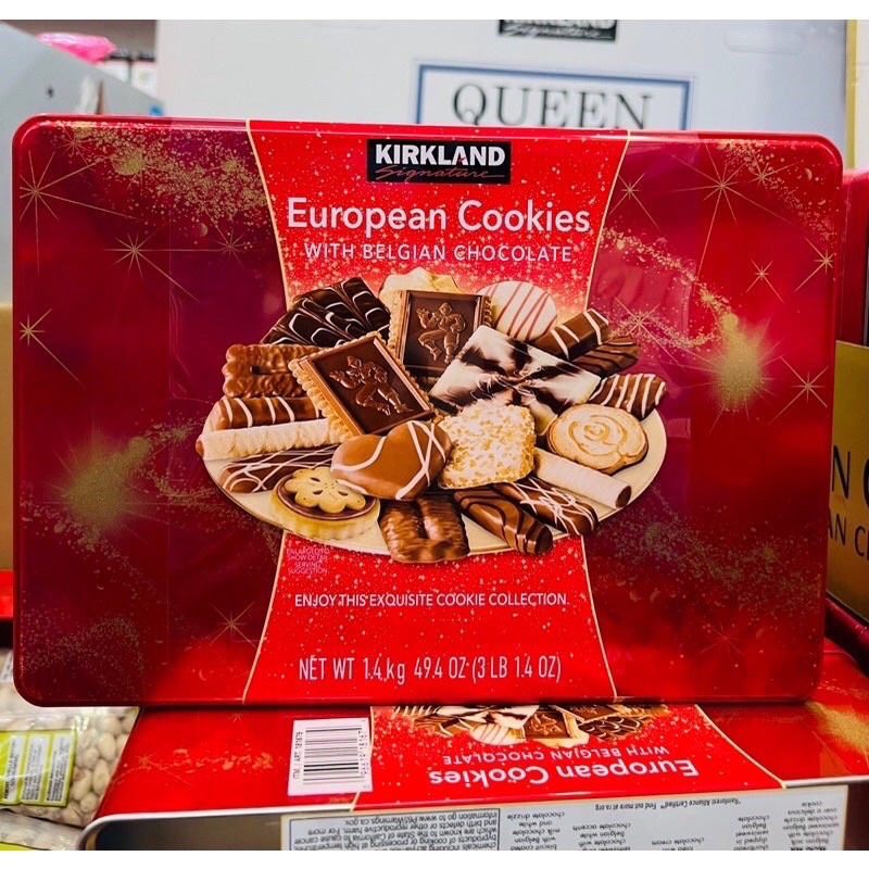 [Hàng Mỹ] Bánh Quy Socola Kirkland European Cookies With Belgian Chocolate