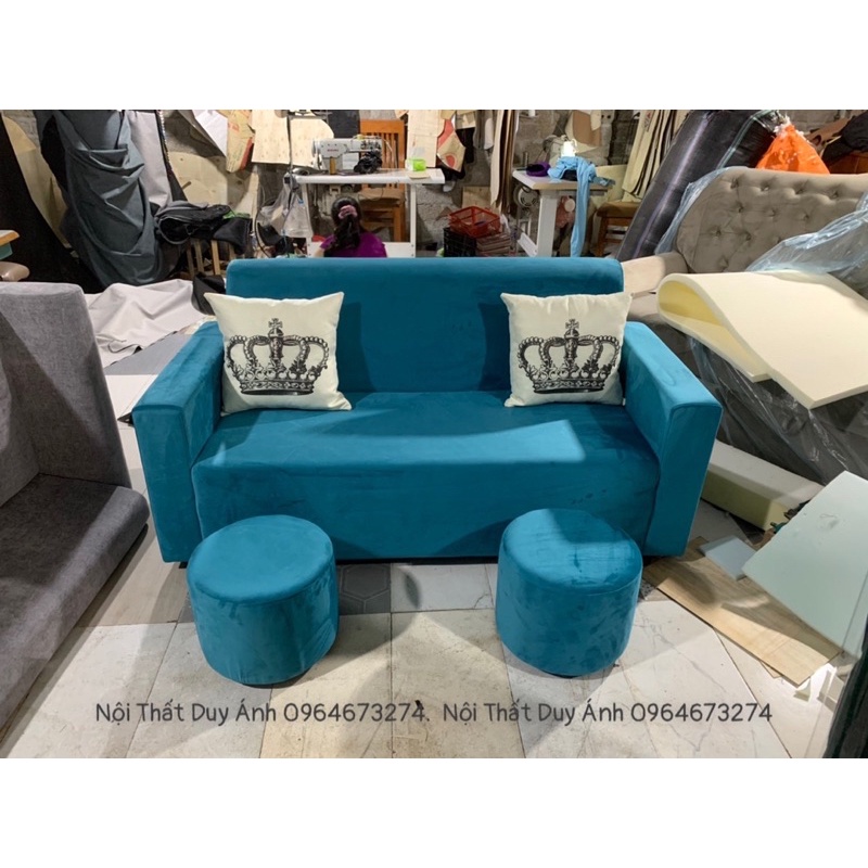 Combo Sofa 1,6m và Bàn Trà Chân Sao