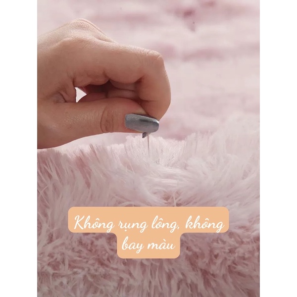 Thảm lông loang trải sàn phòng ngủ.thảm lông trải sàn phòng khách.loại lông dày hàng nhập khẩu.nhiều kích thước. MSP832