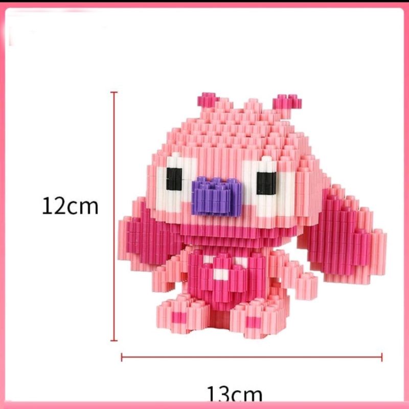 Đồ chơi lắp rắp hình Pikachu, mô hình lắp ráp dễ thương babykiss