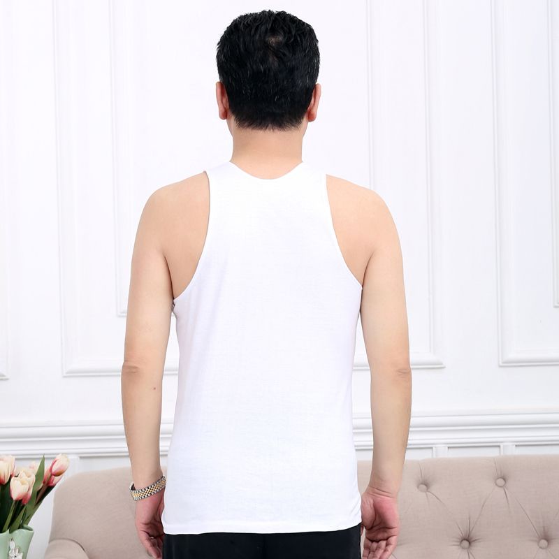 Áo Ba Lỗ cotton Cho Đàn Ông Trung Niên Và Người Lớn Tuổi
