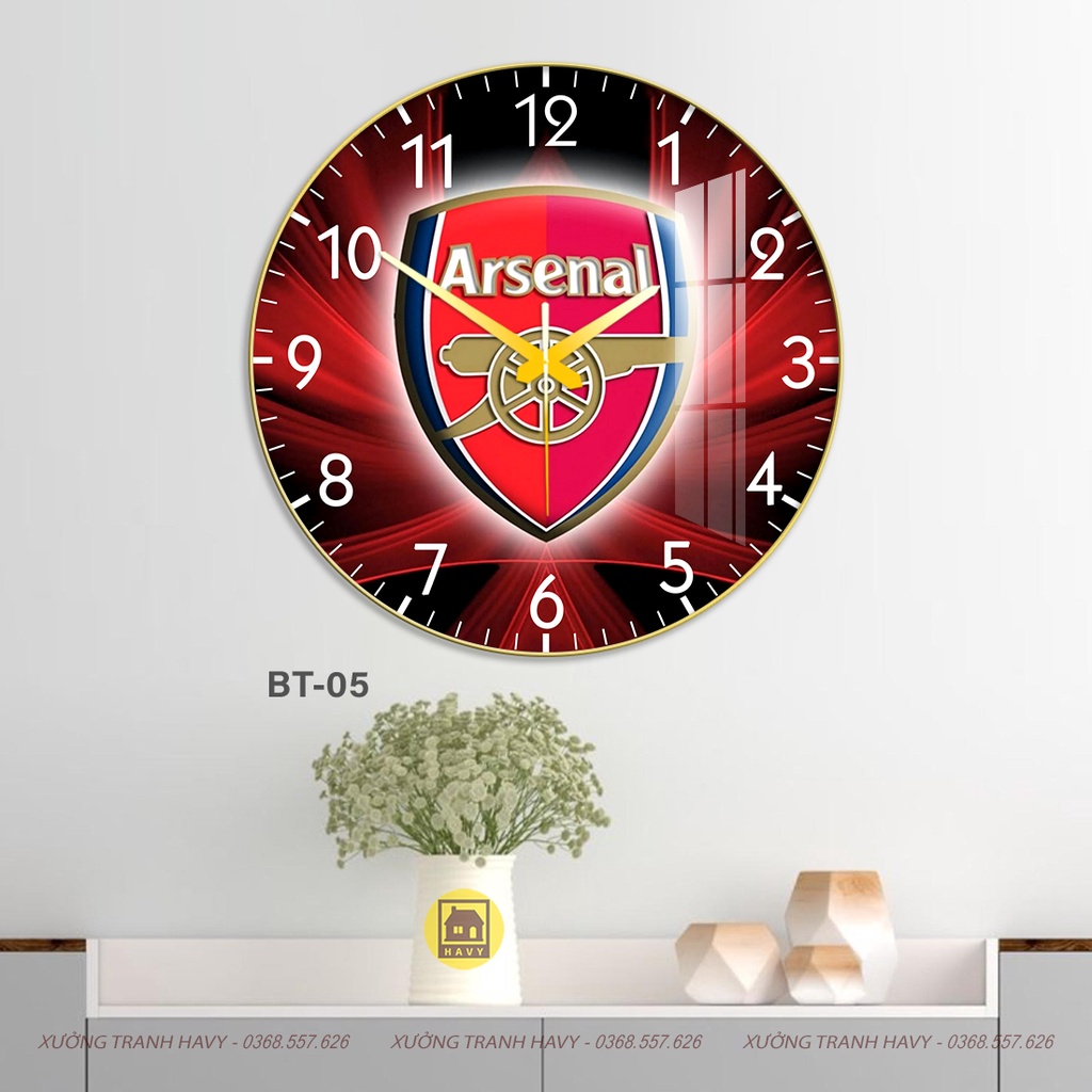 Đồng hồ câu lạc bộ bóng đá Arsenal Pro