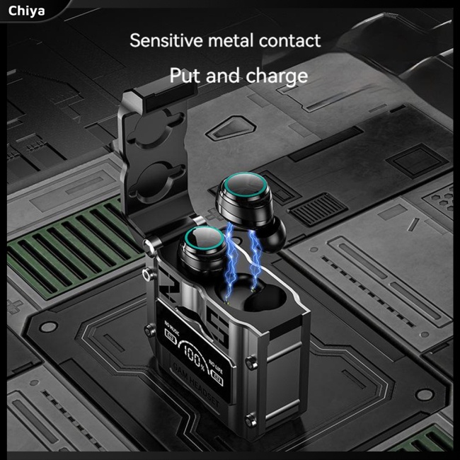 Tai Nghe Không Dây Bluetooth 5.2 Tws M25 Màn Hình Cảm Ứng Giảm Tiếng Ồn