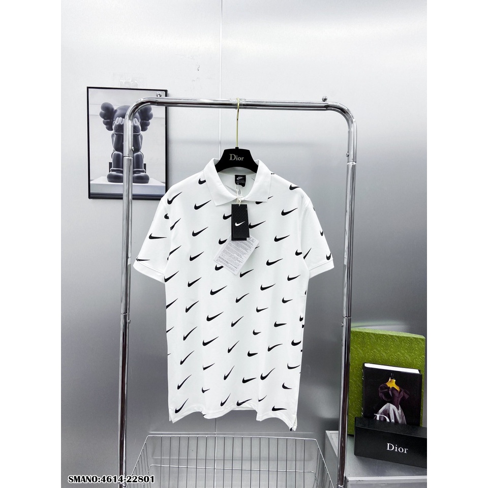 Áo Polo Nam Họa Tiết Full Mặt Cao Cấp - Áo Phông Cổ Bẻ Nam Cao Cấp