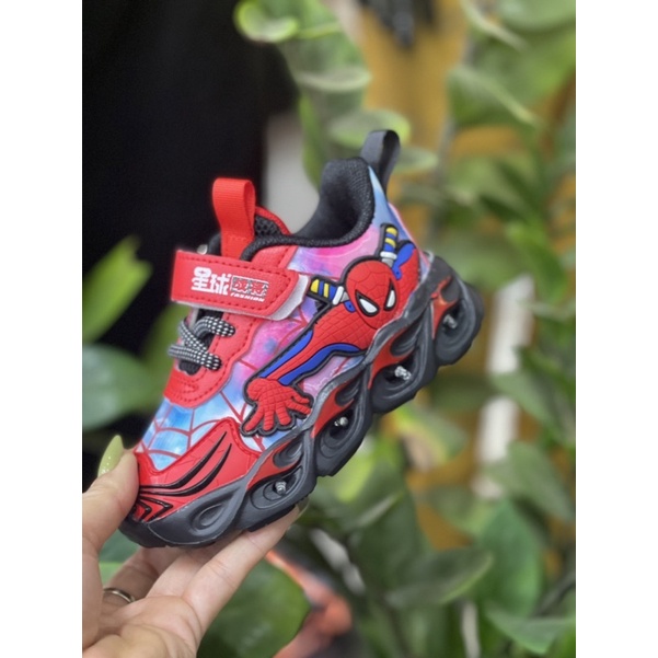 ☘giầy thể thao nhện ❤️có đèn❤️siu nhẹ☘️