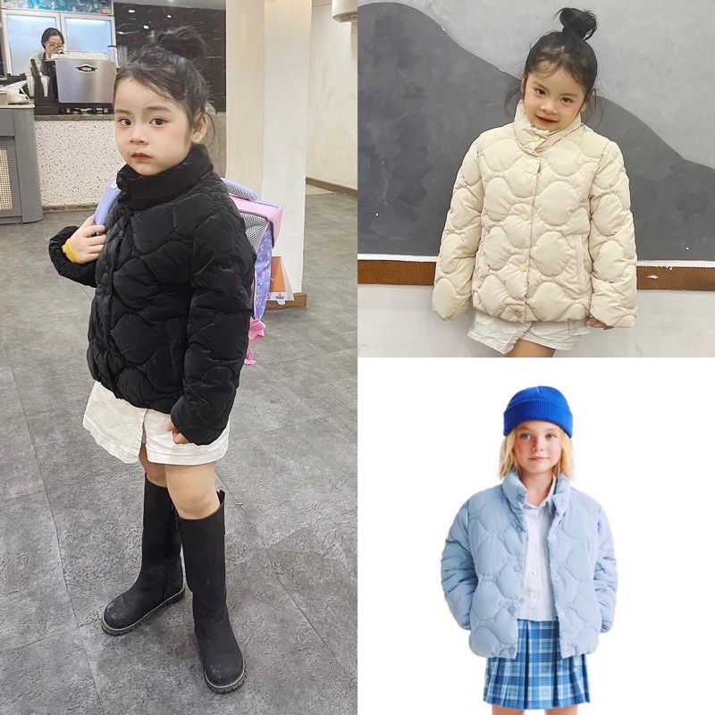 Áo phao Za.ra kids trám chần bông