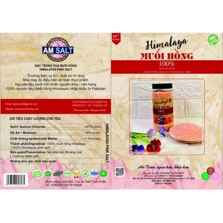 MUỐI HỒNG HIMALAYA AM QAISAR 900GR