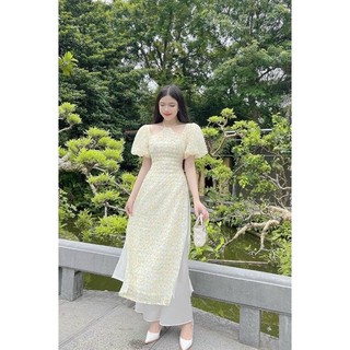 BIGSIZE HIẾU HIẾU ( Set áo dài hoa tết 55-100kg )
