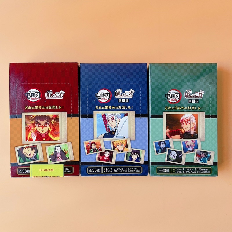 Pack polaroid random thẻ nhân phẩm Kimetsu no Yaiba/KnY/Thanh Gươm Diệt Quỷ