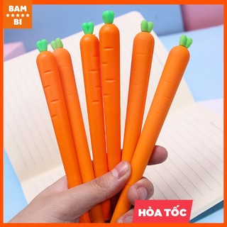 Bút nước, bút gel củ cà rốt, bút carrot cute