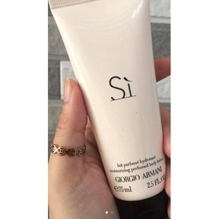 Sữa dưỡng thể giorgio armani sì perfumed body lotion 75ml - 11251