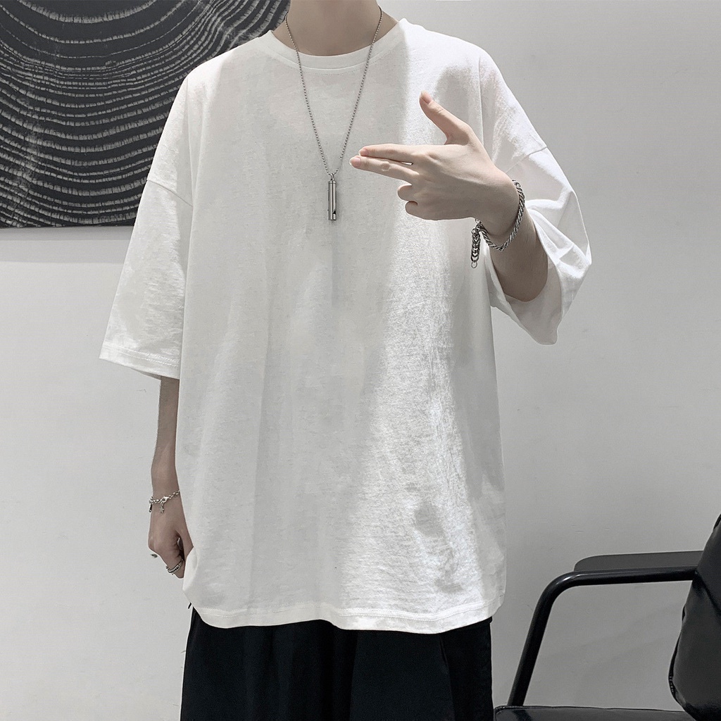 Áo polo Tay Ngắn Dáng Rộng Thời Trang Mùa Hè Cho Nam