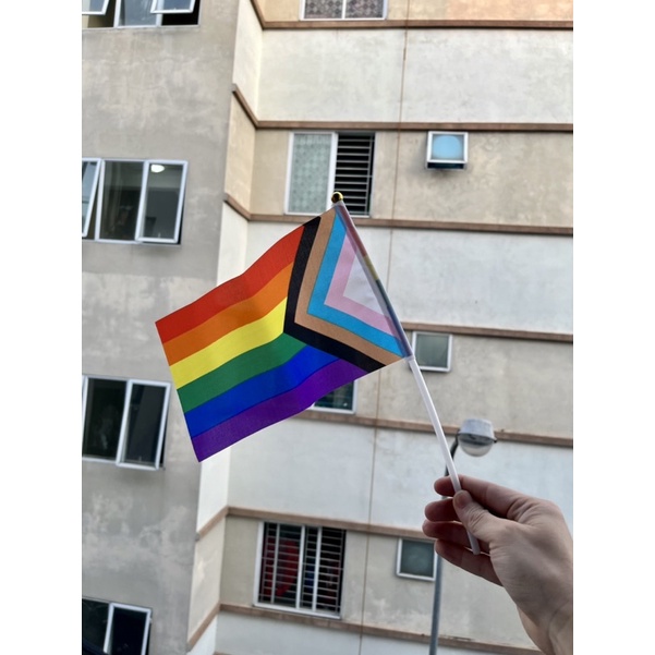 Cờ vải cầm tay LGBT( đủ mẫu cờ)
