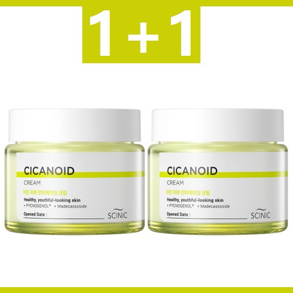 1+1 scinic Kem Điện Từ scinic Cica 80ml / scinic cicanoid