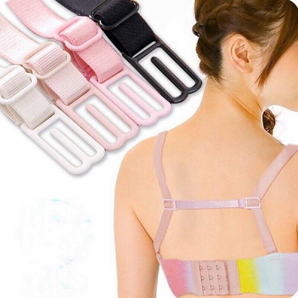 Dây Áo Ngực Co Giãn Không Trượt Có Khóa Gài Sau Lưng Thời Trang Cho Nữ