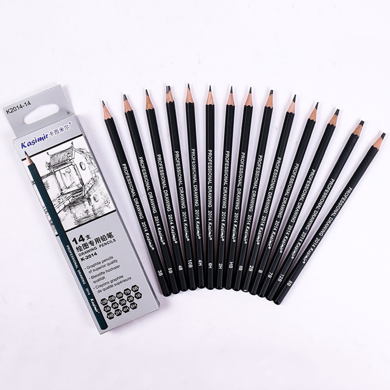 Set 14 Bút Chì Vẽ Phác Thảo Chuyên Nghiệp