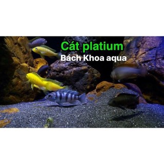 Cát đen Platinum trang trí bể cá