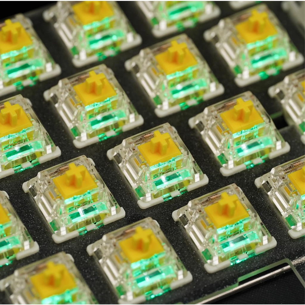 Switch Gateron Yellow Pro 2.0 Công tắc bàn phím 3 pins Prelube bao mượt