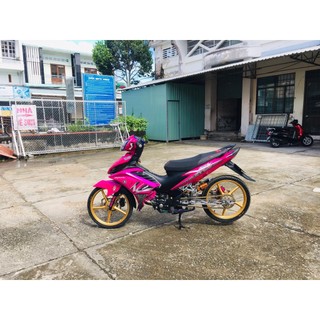 Tem exciter 135 lc v6 hồng đen