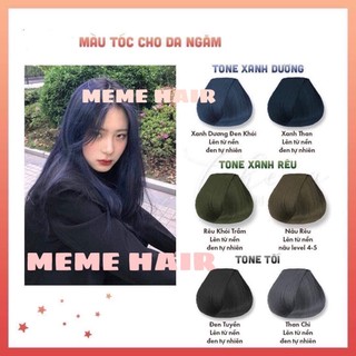Combo những màu nhuộm dành cho da ngâm