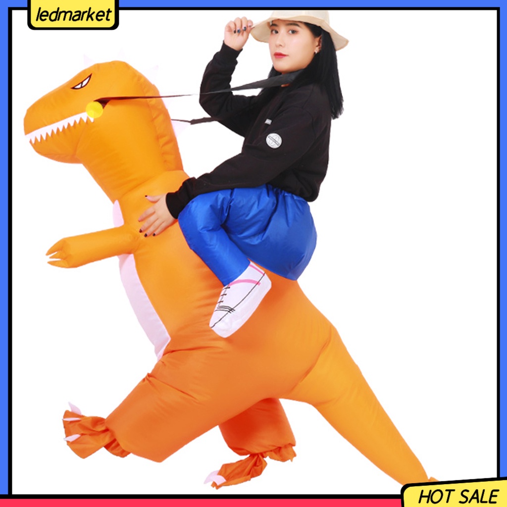 Đồ Bơm Hơi Hóa Trang Khủng Long Có Thể Bơm Phồng Cho Người Lớn Và Trẻ Em