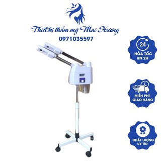 Máy Xông Hơi 2 Cần Nóng, Lạnh - Máy Xông Hơi Mặt Chuyên Dùng Cho Spa Thẩm Mỹ Viện