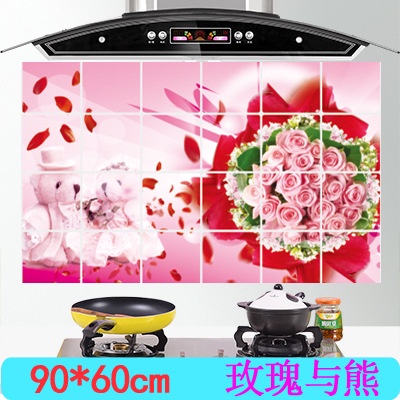 Giấy Dán Cách Nhiệt Trang Trí Nhà Bếp - Không Thấm Nước Dầu Mỡ - Decal Dán Tường