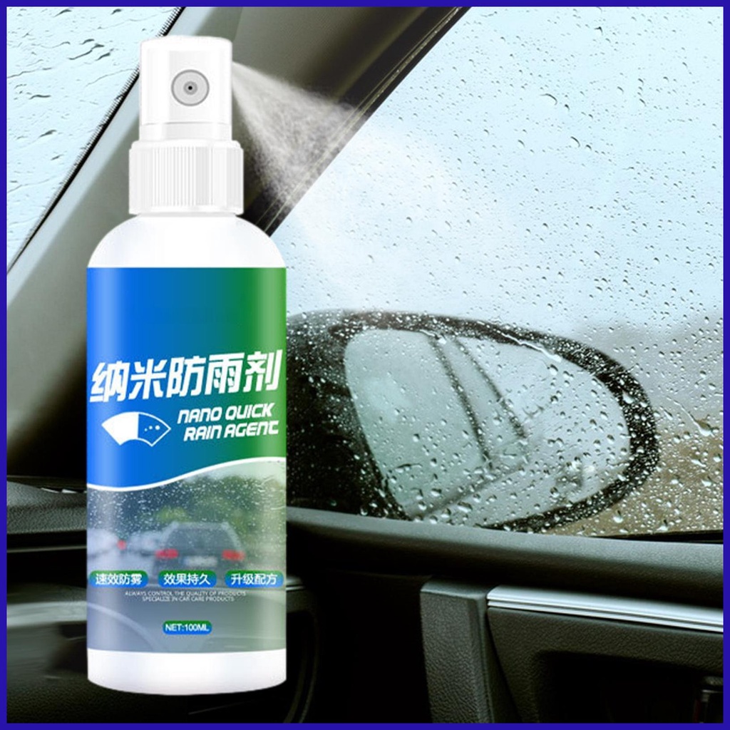 Dung Dịch Chống Sương Mù / Mưa 100ml Cho Kính Xe Hơi