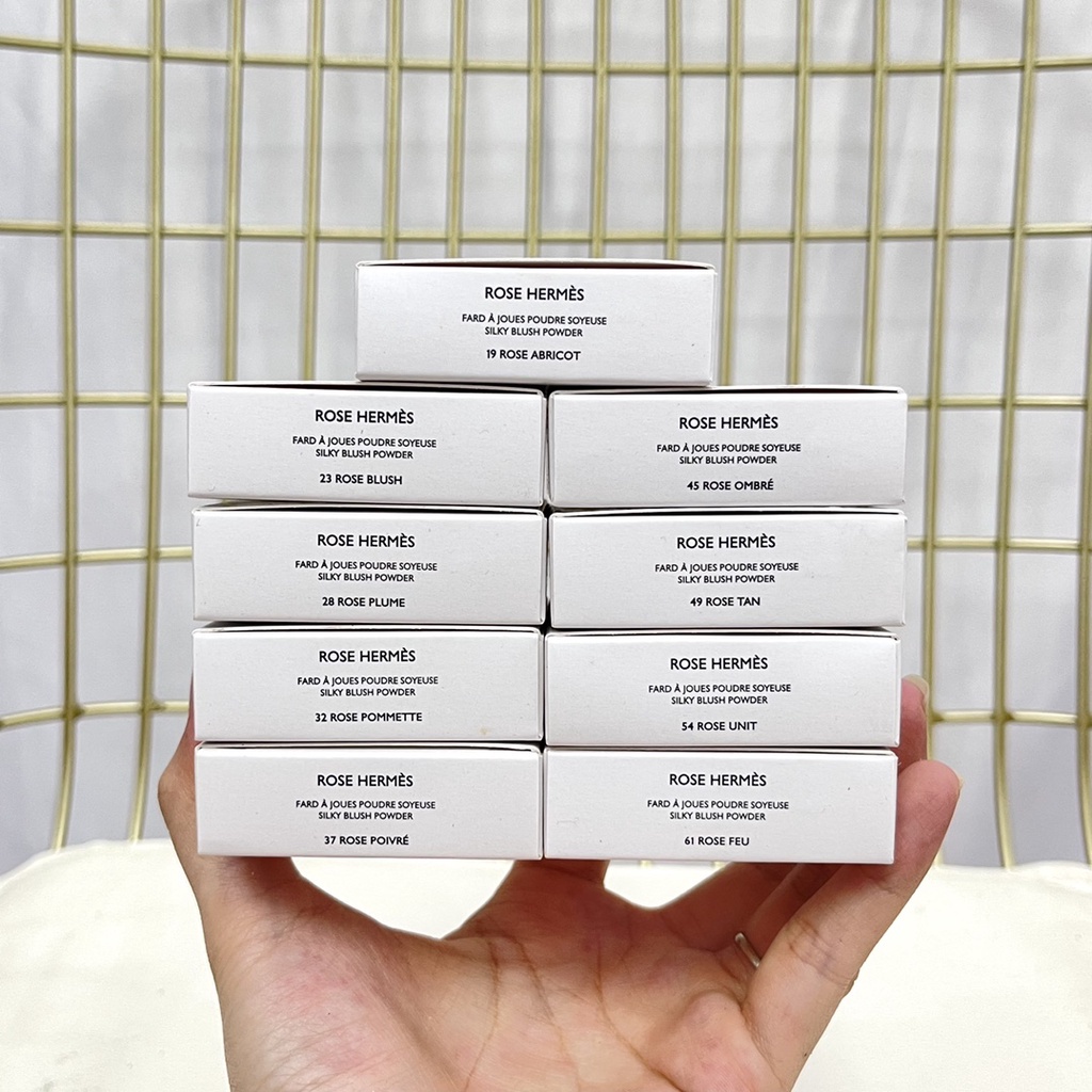 Hermes Phấn Má Hồng Mẫu Mới Tuyệt Đẹp 2g #19 #23 #28 #32 #37 #45 #49 #54 #61