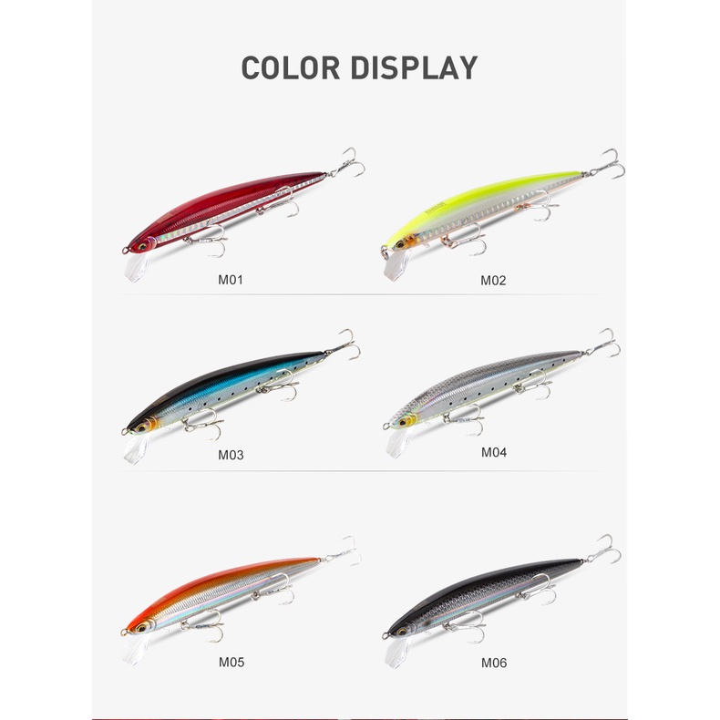 Mồi câu cá giả KINGDOM 5384 loại cứng 115mm có lưỡi câu