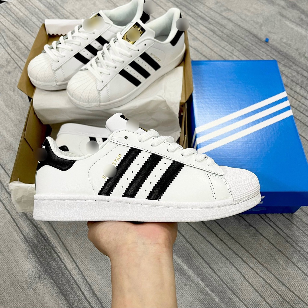 Giày Sneaker Nam Nữ Trắng 𝑨𝒅𝒊𝒅𝒂𝒔 𝑴𝒖̃𝒊 𝑺𝒐̀, Giày Thể Thao Das 𝑺𝒐̀ Đủ Size