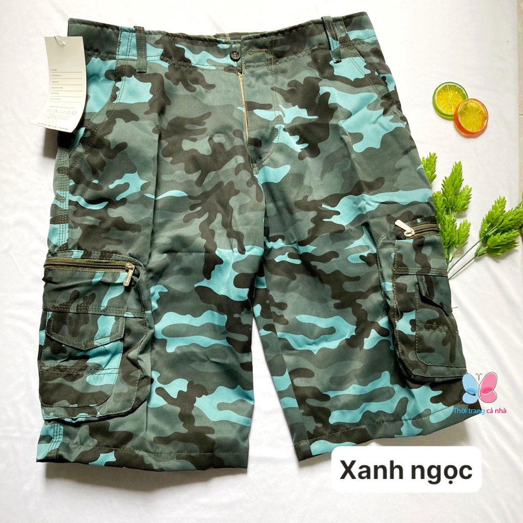 Quần kaki lửng túi hộp cho nam từ 63kg-80kg Quần lửng khaki Quần sọt Quần đùi nam - hopdai