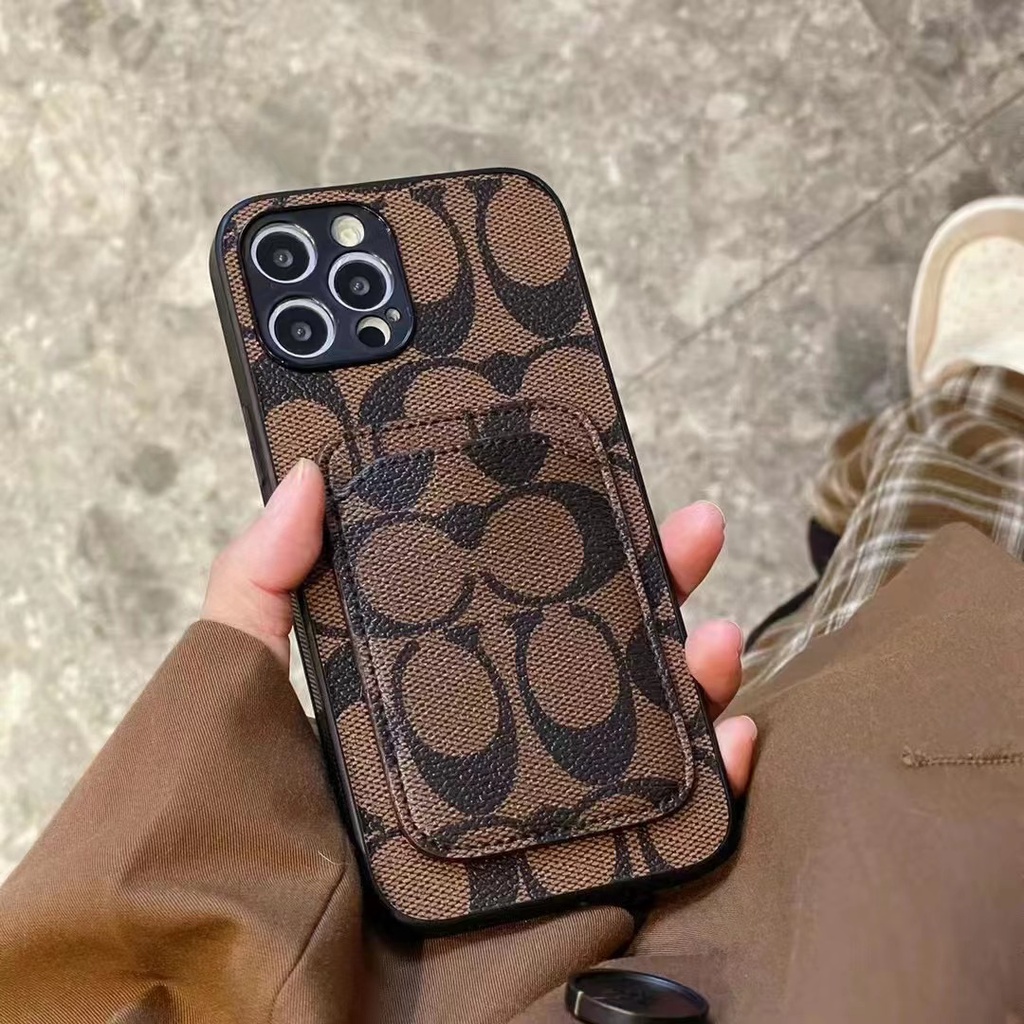 Bao Da Điện Thoại Cao Cấp Có Ngăn Đựng Thẻ Cho iphone 15 14 13 12 11 pro max xs 8 plus Ốp