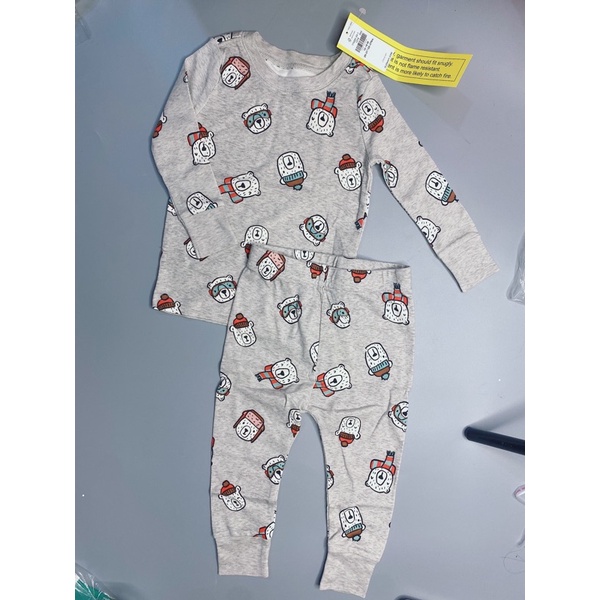 Set quần áo gấu cotton oldnavy us chính hãng