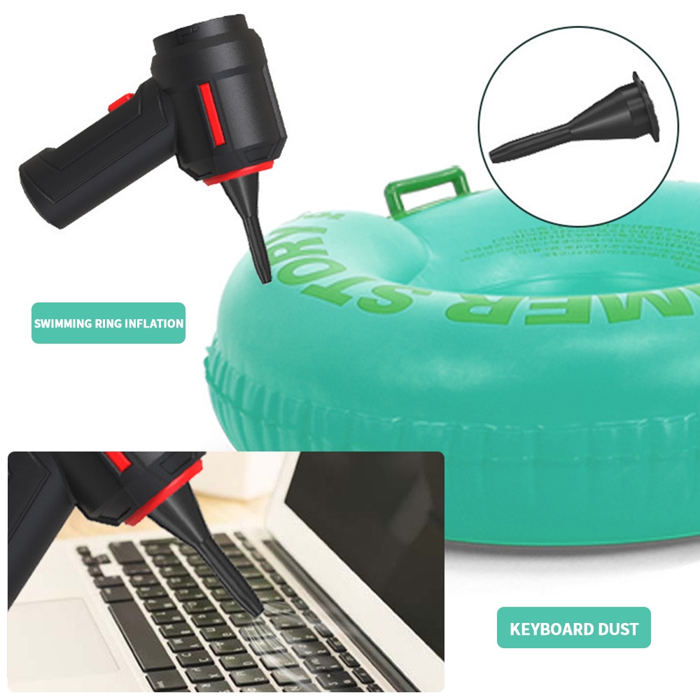 Vediot Máy hút bụi cầm tay Máy Hút Bụi 10000Pa + Bình Khí Nén Vệ Sinh Bàn Phím Máy Tính Xe Hơi